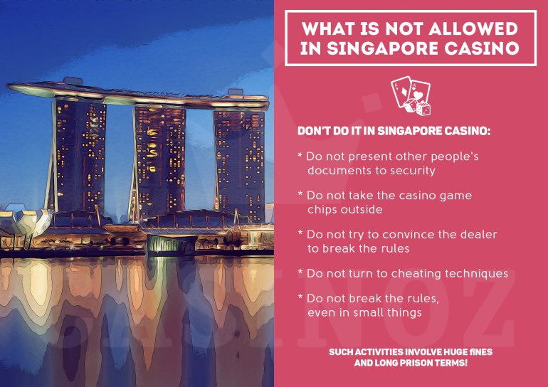 Singapore casino dos and donts