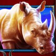 Rhino symbol in Safari King slot