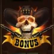 Skull and Guns symbol in Sticky Bandits: Wild Return slot
