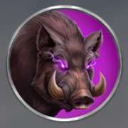 Boar symbol in Untamed Wilds slot