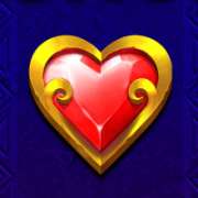 Hearts symbol in Bronco Spirit slot