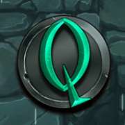 Q symbol in Treasures of Lion City slot
