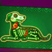 Dog symbol in Dia Muertos slot